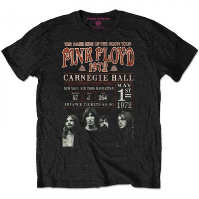 Pink Floyd Unisex Erwachsenen Carnegie HallÂ´ 72 Umweltfreundliches T-Shirt