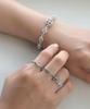 Vivus Ventana Diamant Slim White Gold Silver Ring