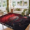 AC Milan Design Crystal Velvet Rug Soft Decorative Mat for Bedroom Entrance