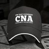 New An Adjustable Sandwich Baseball Cap Saying "I'M THAT LEGENDARY CNA EVERYONE IS TALKING ABOUT", a Lightweight Printed Women'S