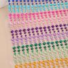 Makeup Diamond Stickers Colorful Sparkling 3D Jewelry Pearls Sticker Eye Face Gem Decor DIY Makeup Decoration for Music Festival