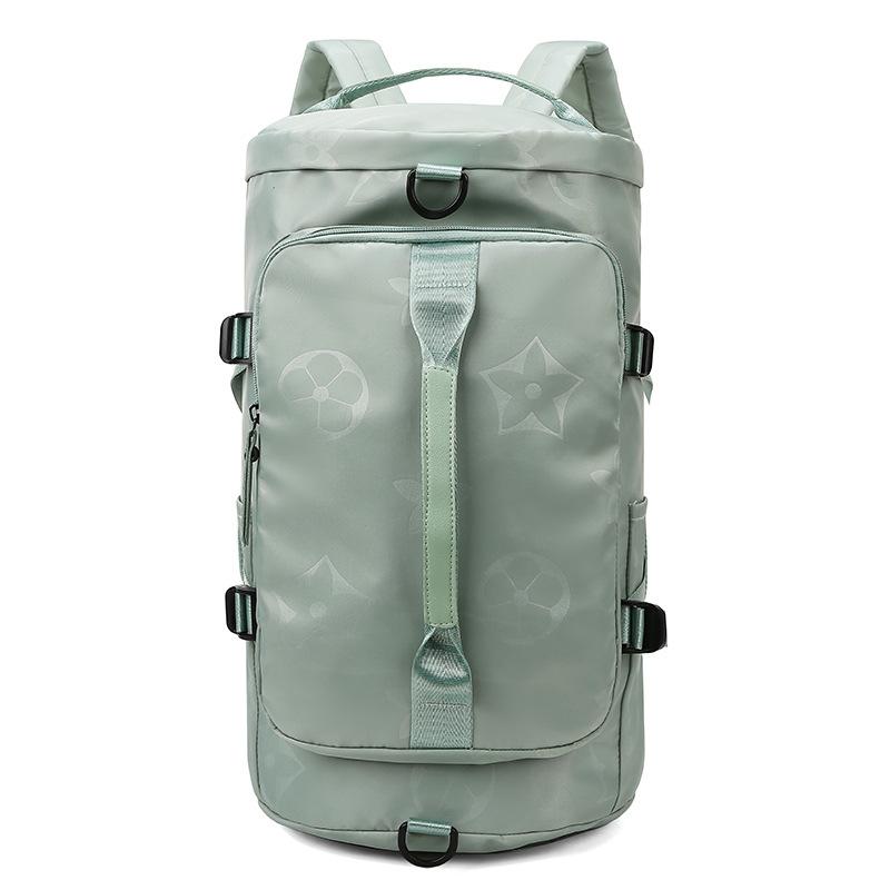 Street Trend Fitness Bag with Shoe Compartment Large Capacity Out Messenger Sports Handbag Travel Bag