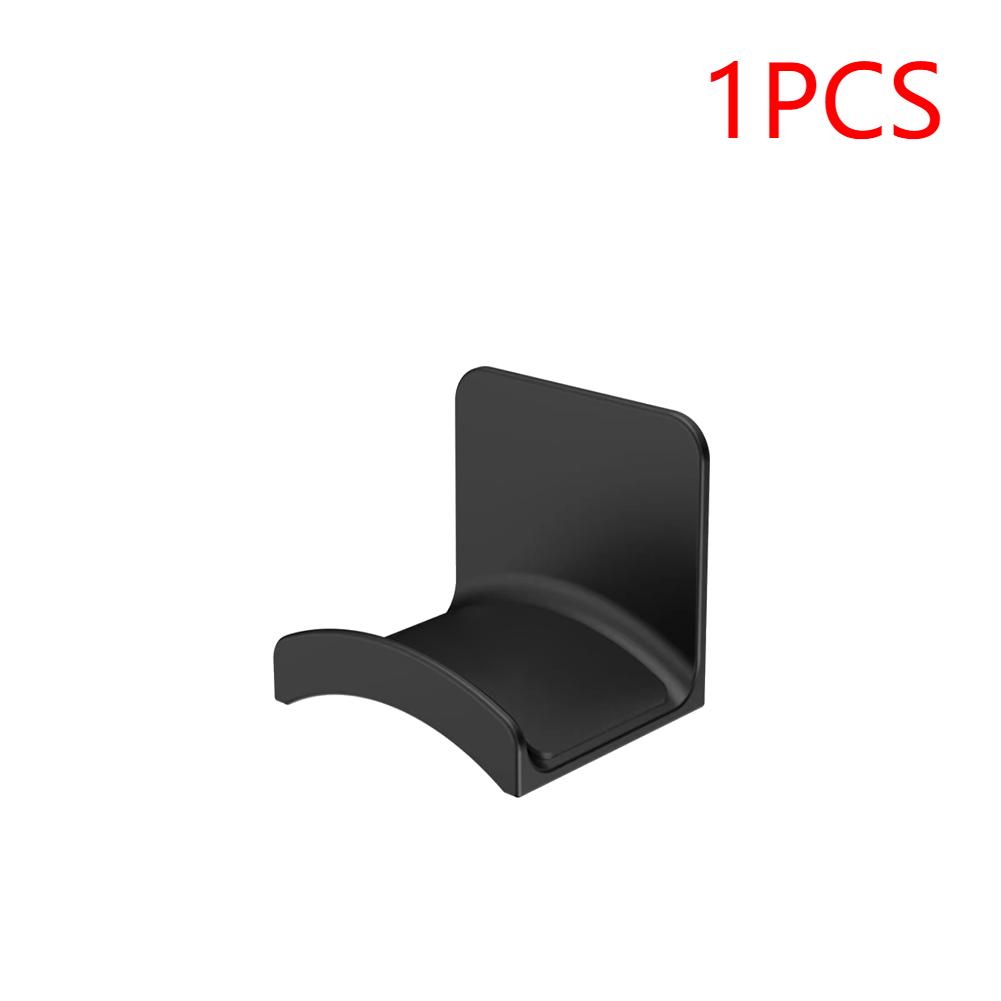 

1-5PCS Universal Headphone Stand Adhensive Plastic Wall Mount Hanger Under Desk Headset Rack Holder Support for Gaming Earphone