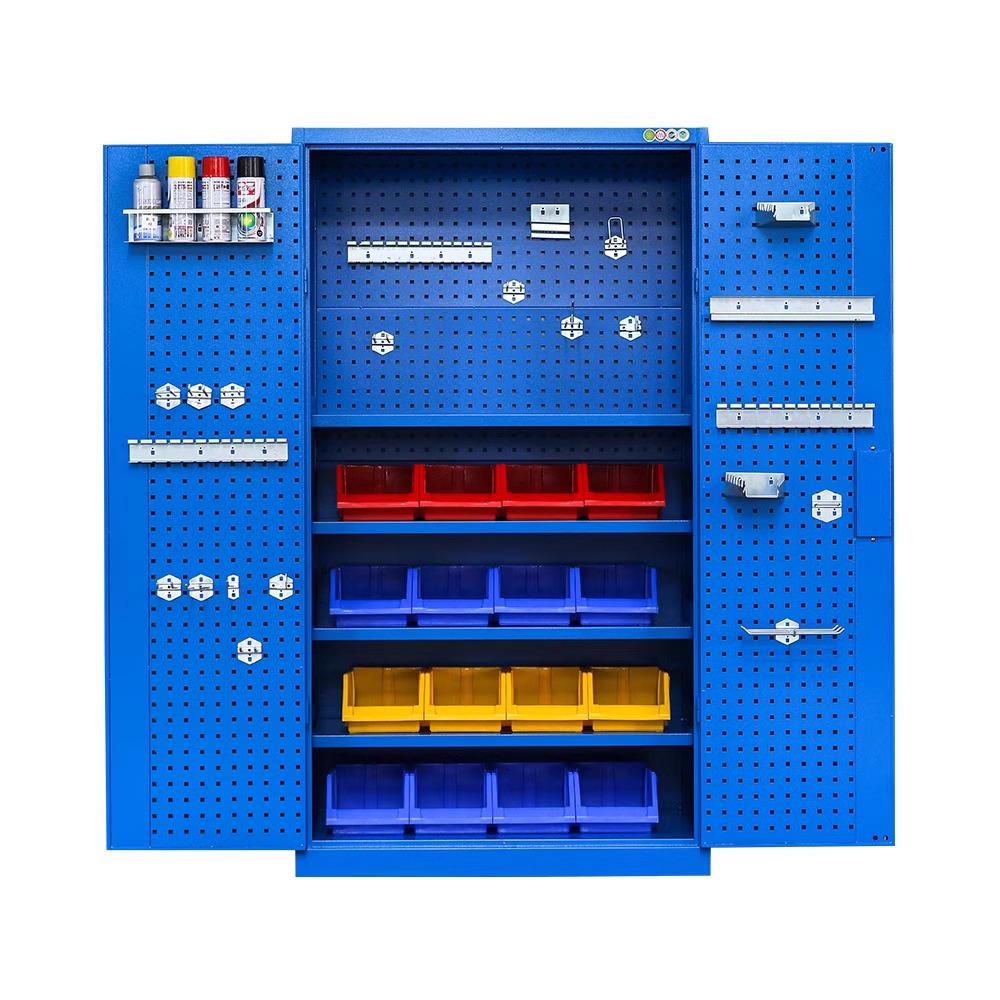 Heavy Duty Double Door Tool Storage Cabinet for Auto Repair Shop