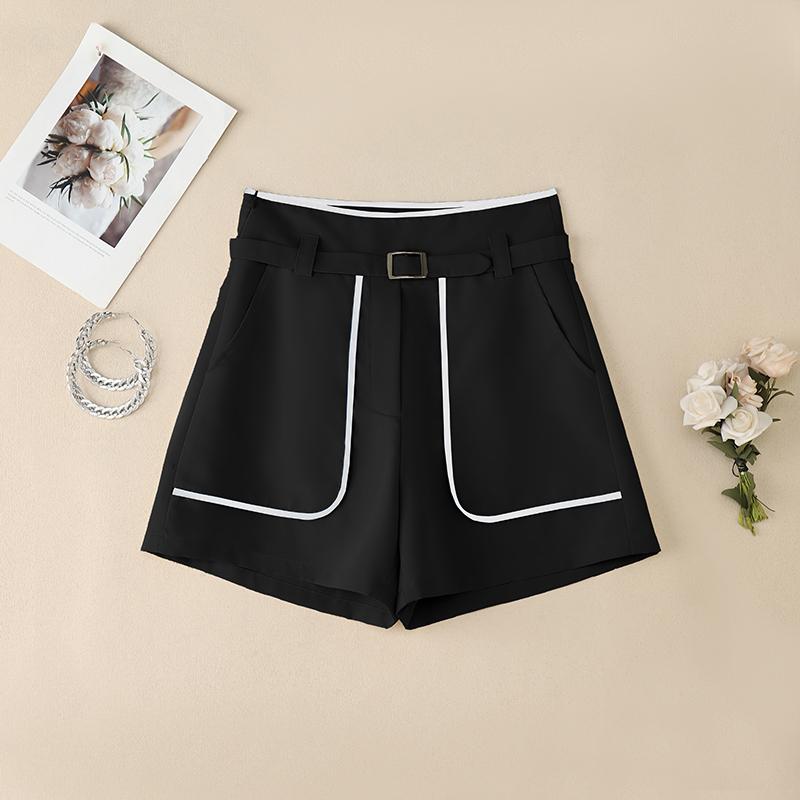 ZANZEA Women Summer Loose Casual Patchwork Short Pants