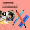Silicone Pen Sleeve for Quiet Fidgeting Sensory Stress Relief Pen Mechanical Pencil Conversion Kit Teacher Gift for Classroom Supplies