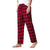 Fashion Men's Casual Plaid Loose Sport Plaid Pajama Pants Trousers