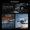 V168 Pro MAX Drone 8K Professional Dual HD Camera GPS 5G WIFI FPV 360° Obstacle Avoidance Brushless Rc Quadcopter Drones Toys