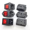 10A High Power AC Socket with KCD4 Switch - Direct Plug-in, Simple Wiring