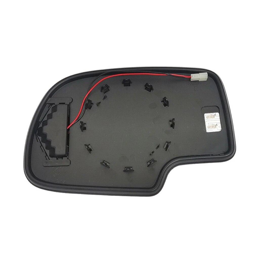 Car Heated Rearview Mirror Glass for Cadillac for Escalade for Chevy Avalanche Silverado 1500 2500 for Sierra 2003 2004- 2006