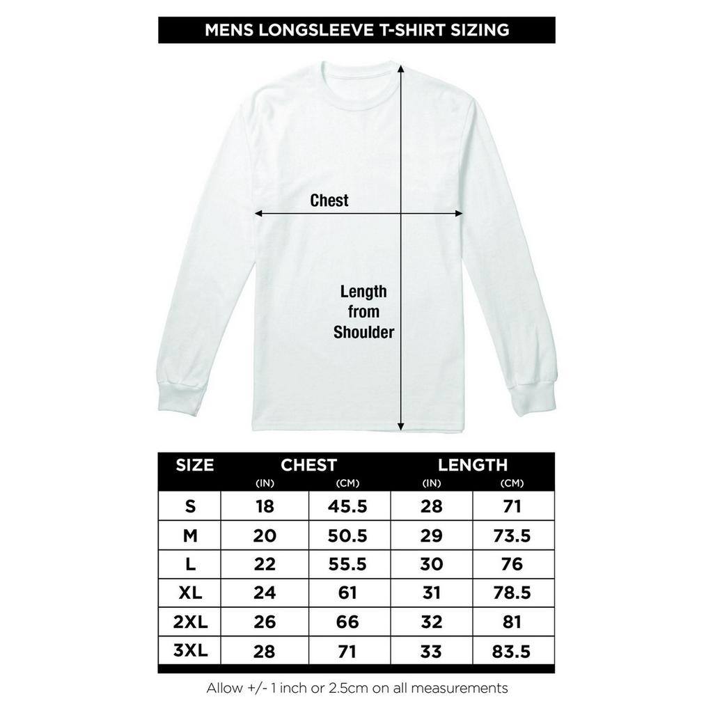 Bruce Lee Unisex Adult Flying Kick Long-Sleeved T-Shirt