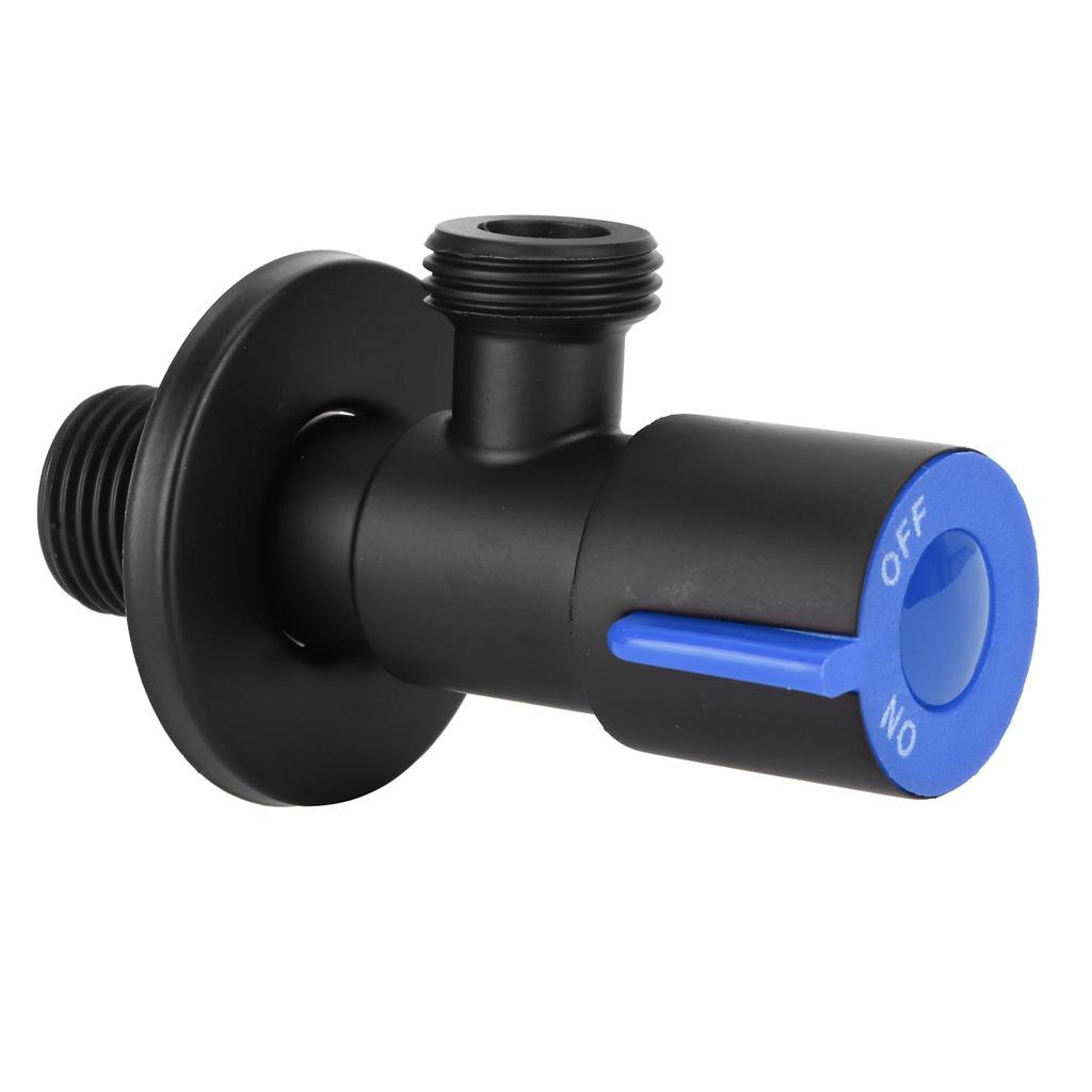 G1 2 Thread Angle Valve Stainless Steel Water Stop Valve for Bathroom Toilet Supplies