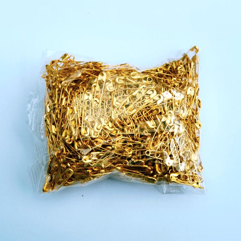 

Premium Gold, Silver & Black Safety Pins - Brooches & Clothing Accessories (1000 Pack) 000 золотой