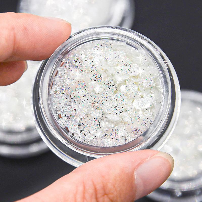 Mini Sparkling Star Nail Glitter Sparkling Pentagram Nail Decoration Nail Salon Design Cute Accessories Diy Nail Art Design