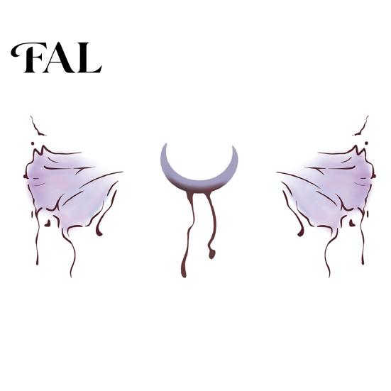 Funny Face Tattoos Halloween Tattoo Stickers, Waterproof Scary Makeup Decals for Party, Easy Apply Patch Temporary Wound Scar Body Art Kids