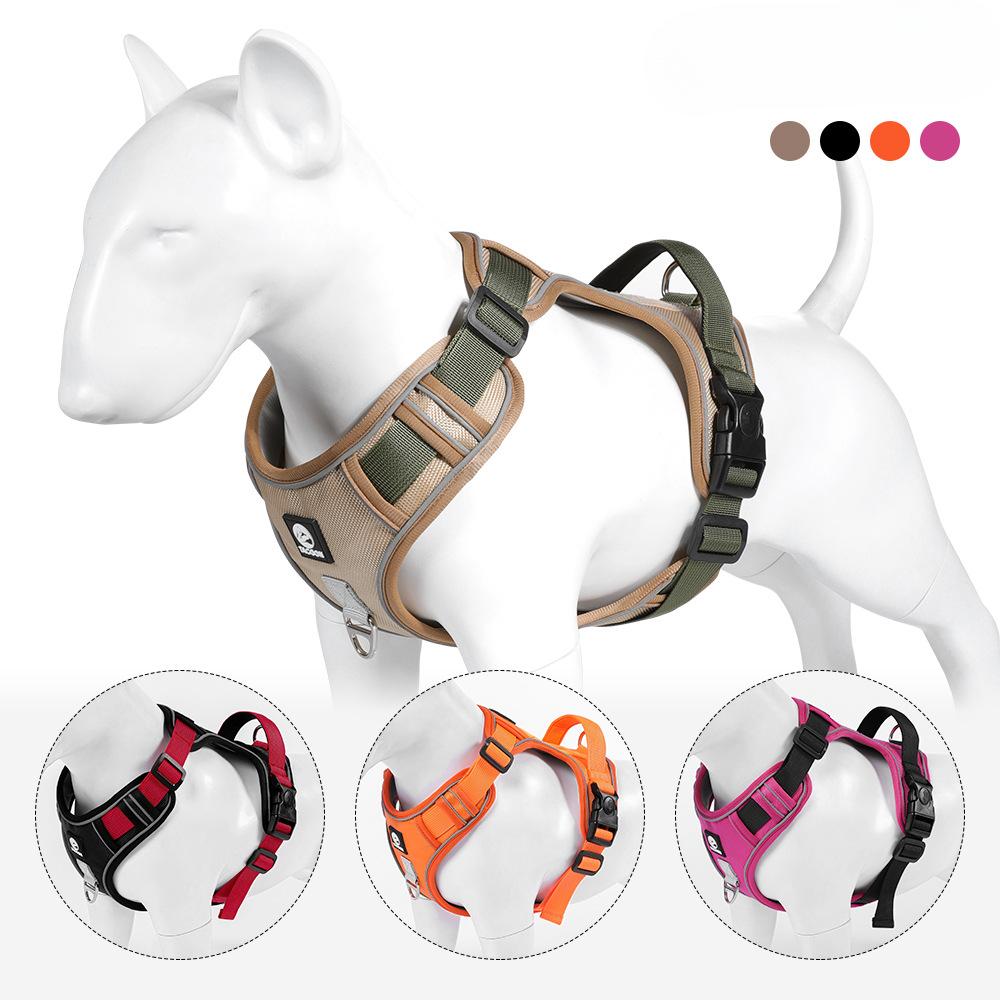 Hundeleine Kann Angehoben und Explosionsgeschützt und Gehetzt Hundeleine Mittelgroß und Groß Hundegeschirr Hundebrust und Rücken