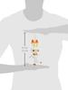 Sanei Boeki Pokemon ALL STAR COLLECTION Scorbunny W11 x x Plush Pokemon PM34 Mascot, D4.5 H17cm, Mascot,
