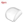 1-8 Stück Transparenter Türstopper Selbstklebender Türhalter Schnapper Bodenmontierter Türstopper zum Schutz von Wand und Möbeln