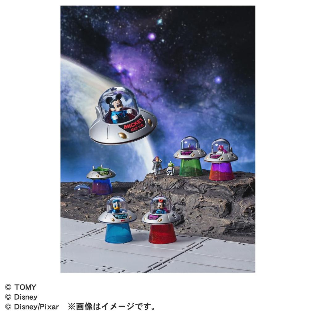 TAKARA TOMY Tomica TOMICA TUNES DISNEY CHARACTERS SPACE RETRO Miniature Car Toy for Ages 3 and Up Vol.2