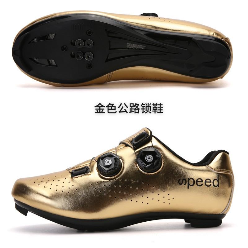 Unisex Cycling Shoes Road Bike Mountain Stiff Sole Breathable Lightweight Clipless Compatible