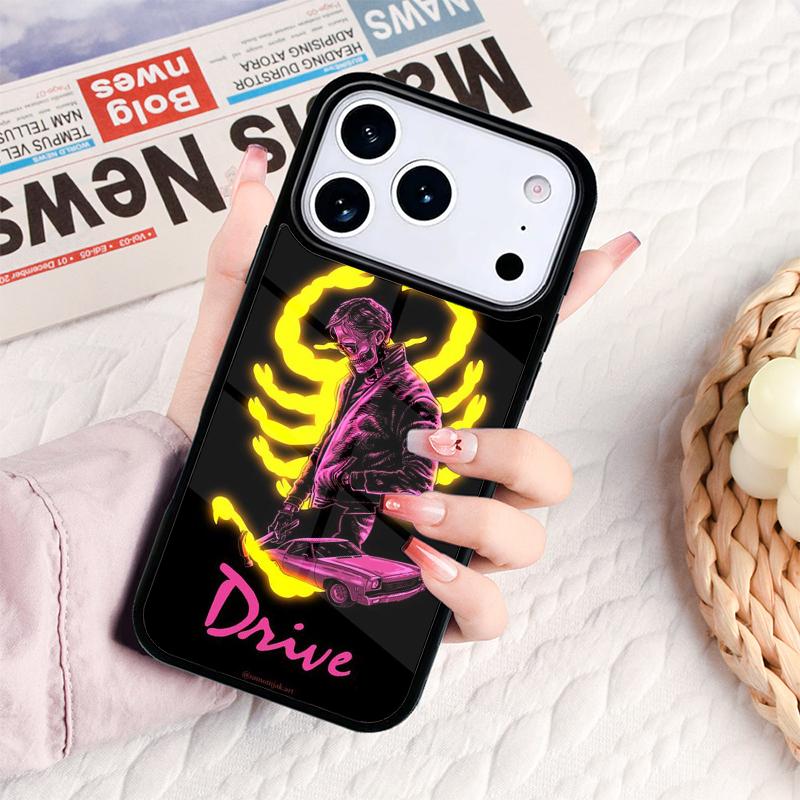 Drive Movie Phone Case For IPhone 17 16e 15 14 13 12 11 Pro Max Air Mini Soft Protective Cover