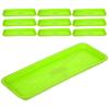 10 Pcs Plant Drip Tray Flower Pot Saucer Rectangular Water Planter Pots for Plants Bonsai Tree Trays Plate Saucers Nonporous