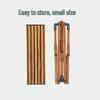 Aariddy Outdoor Roll-Up Iron Folding Table