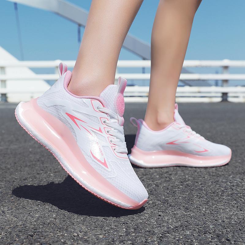 Fashion Men's and Women's Casual Sports Shoes Spring and Summer Flat Non-slip Breathable Loafers Flying Mesh Running Fitness Men's Shoes
