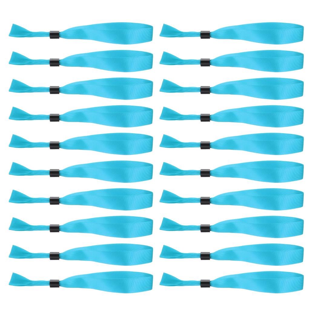 20pcs Wrist Bands Cloth Event Wristbands VIP Wrist for Events Disposable Wristbands Events Colored Wrist Bands Concert Party