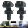 2Pcs Accessories Nozzle Universal Windshield Washer Sprayer Window Cleaning Car Supplies
