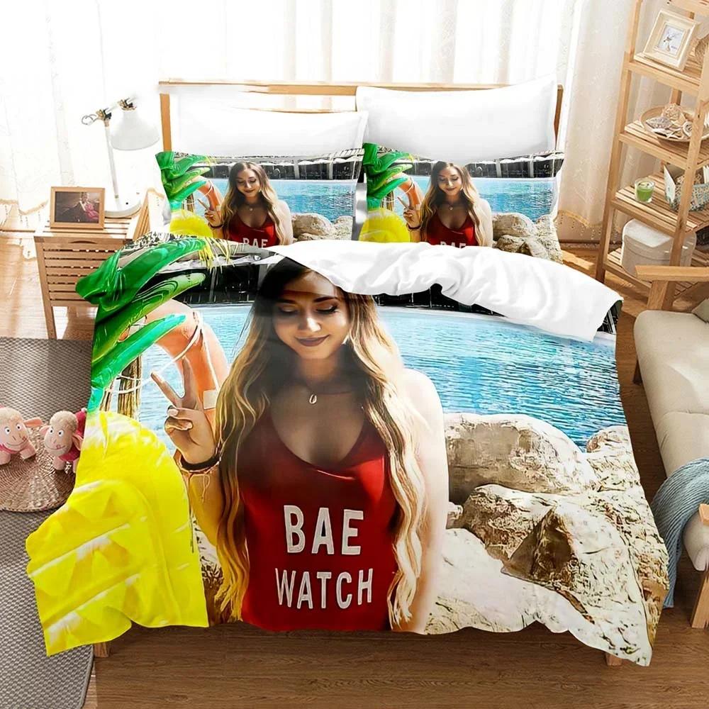 Rebekah Wing Beki & Fluffy Comfortable Duvet Quilt Cover Pillowcase Bedding Set Children Bedroom Decoration Home Textile