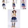 Toy Story Jessie Cosplay Dress Set With Polyester Fabric For Girls Summer Play