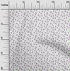 oneOone Cotton Flex Green & Purple Fabric Floral Sewing Material Print Fabric By The Yard 40 Inch