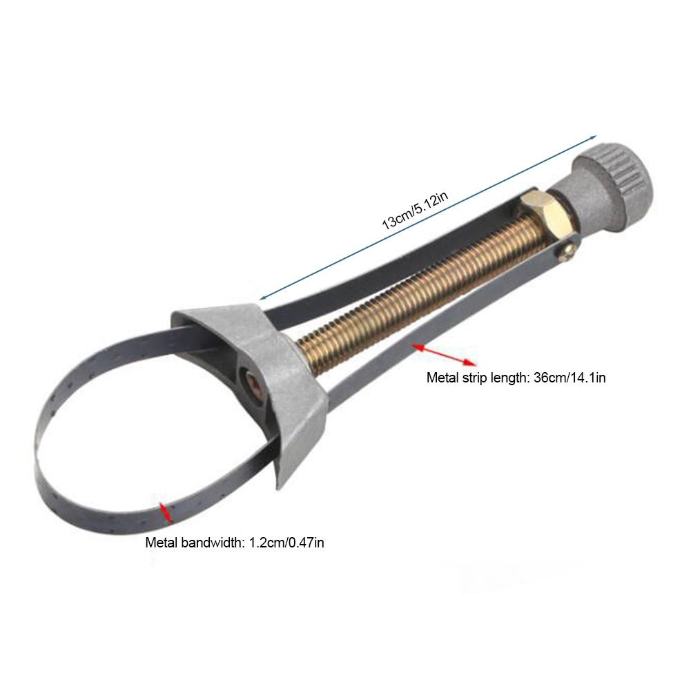 Car Oil Filter Removal Tool Adjustable Diameter Auto Oil Filter Removal Tool Oil Filter Removal Repair Wrench Repair Tool