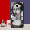 Mona Lisa Case For Samsung Galaxy J3 J5 J7 2016 A3 A5 2017 A6 A7 A8 A9 J8 J4 J6 Plus 2018 Back Cover