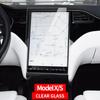 FÜR Tesla Model X/Model S 17" Auto-Instrumentenpanel Navigation Touchscreen Gehärtetes Glas Displayschutzfolie Schutzfolie