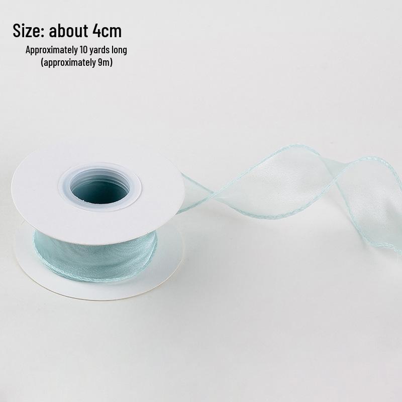 Elegant Fishtail Silk Ribbon for Cake and Bouquet Decoration