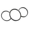 Dashboard Instrument Panel Trim Carbon Fiber Gauge Trim Rings for Cayman 2016 to 2022 Glossy Black