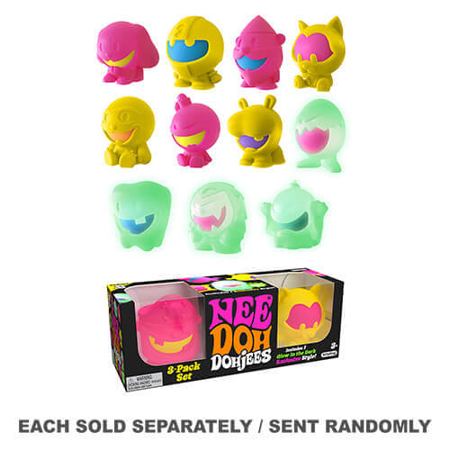 

Schylling Nee Doh Dohjees Wave 2 (Random Style) (3pcs)
