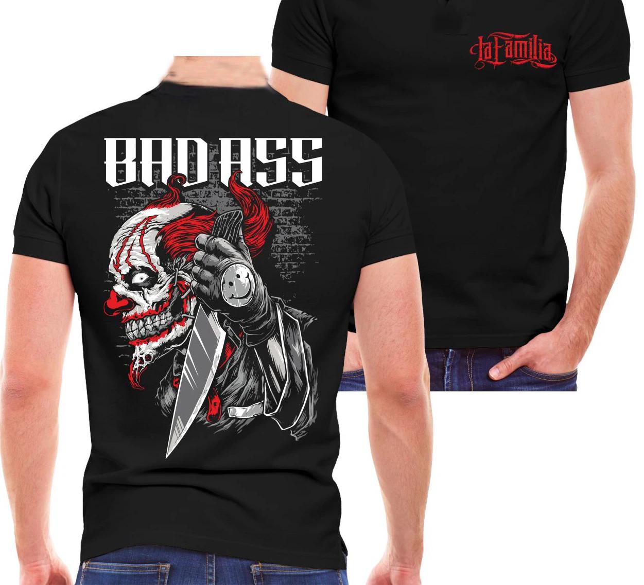 

Крутой Клоун Джокер Лояльные Уважение Ненавистники Поддержка Хардкор Футболка Новая 100% Хлопок Короткий Рукав О-Образным Вырезом Футболка Повседневный Мужской Топ XXXXXL чёрный