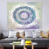 Mandala beach towel multi-purpose tapestry sitting blanket wall hanging bedroom background cloth blanket ethnic style