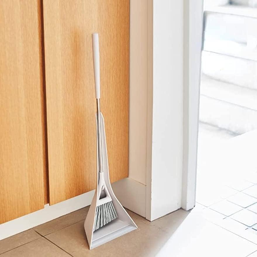 Broom & Dustpan Set Hoki Broom Dustpan Set Entrance Broom Cleaning Tools Cleaning Sweeping Cleaning Goods Entrance Balcony Simple Design Cleaning Set