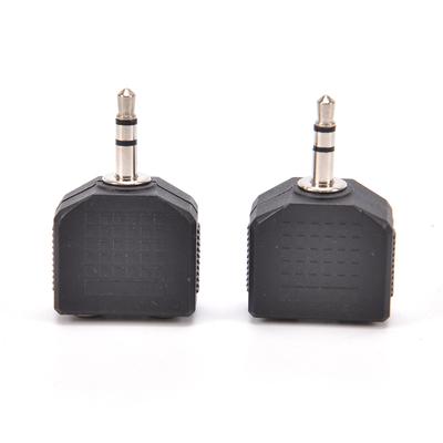 2 jack audio da 3,5 mm maschio a doppio splitter a Y per cuffie Aux femmina 