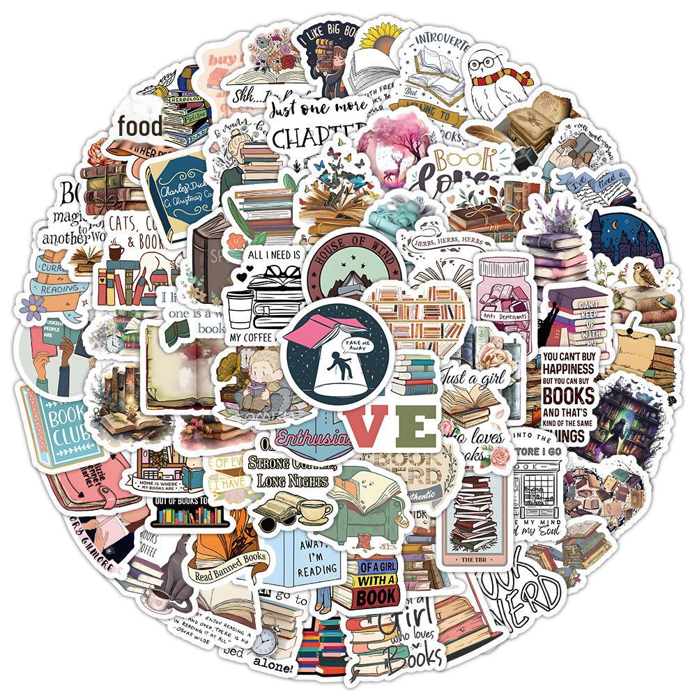 100 Graffiti Stickers: Decorate Phones, Cups, Luggage, Notebooks, and Desks.