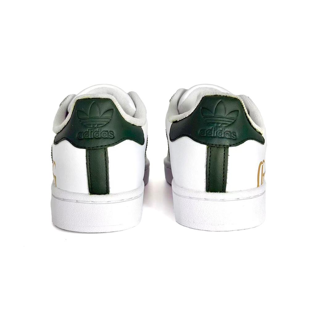adidas Superstar 2 ACE Leather Thermal Abrasion Resistant Slip Resistant Low Top Skateboard Shoes Unisex JH9976(Team1845ACE)