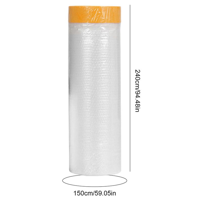 Lackschutzfolie Vorgeklebt Wandmöbel Lackierfolie Wasserdicht Automobil Lackieren Abdeckschutzfolie Rolle Für