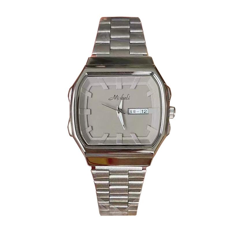 Women'S Watch Week Calendar Waterproof Large Market Personalized Watch Ladies