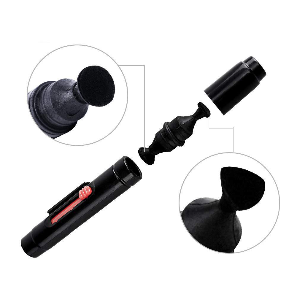 Telescope Camera Cleaning Kit: Large Air Blower, Lens Cleaning Brush, Cloth, and Pen