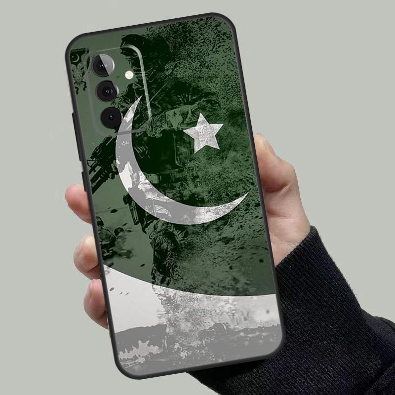 Pakistan Flag Case For Samsung Galaxy A54 A34 A14 A36 A56 A06 A13 A53 A32 A12 A22 A52 A35 A17 A16 A55 A15