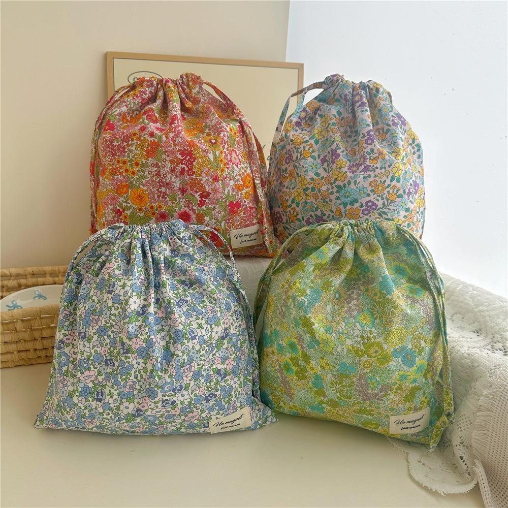 Underwear Clothing Underwear Drawstring Bags Cotton Cosmetic Bags Portable Storage Bag  Travel